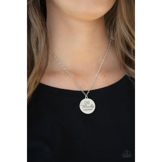 Give Thanks - Silver