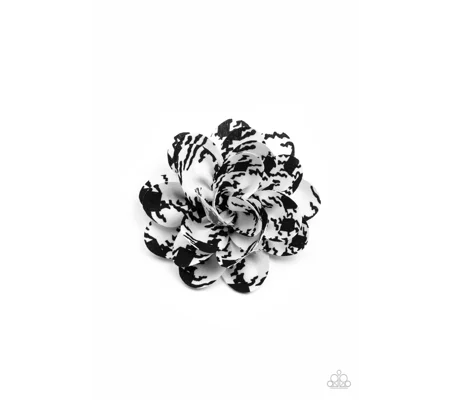 Patterned Paradise - White Hair Clip