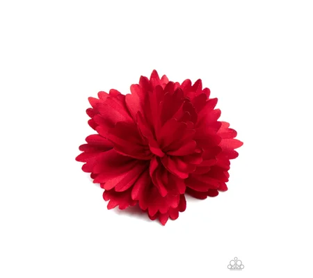 Picnic Posh - Red Hair Clip