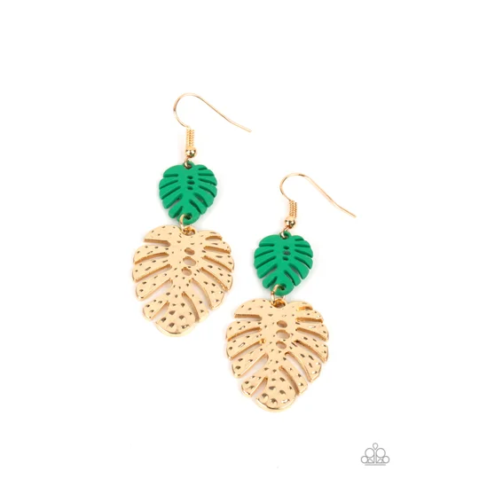 Palm Tree Cabana - Green