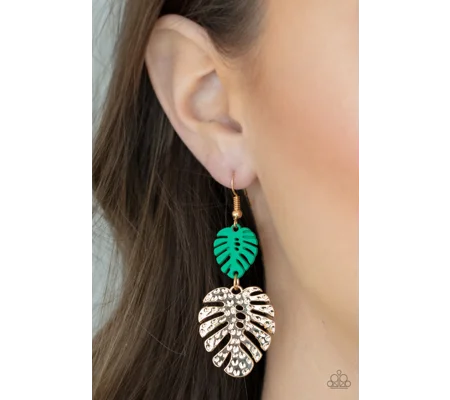 Palm Tree Cabana - Green