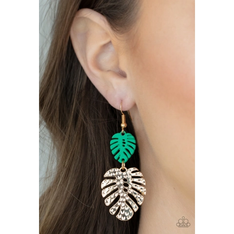 Palm Tree Cabana - Green