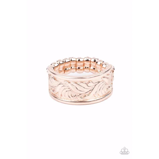 ​Billowy Bands - Rose Gold