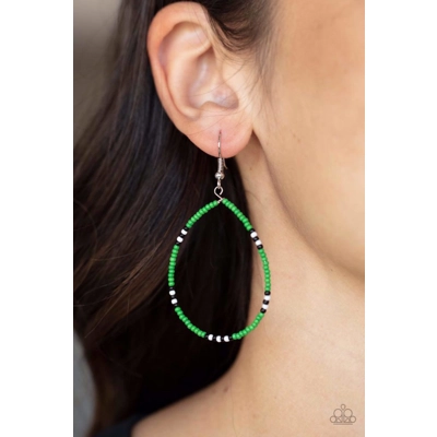 ​Keep Up The Good BEADWORK - Green