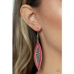 Leather Lagoon - Red