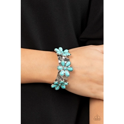 Desert Flower Patch - Blue