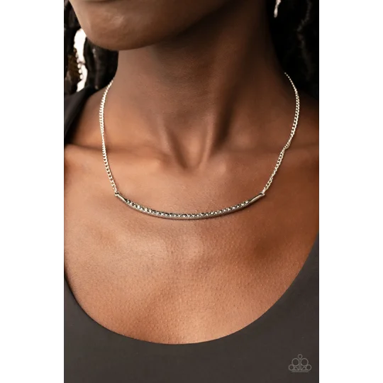 Collar Poppin Sparkle - Silver