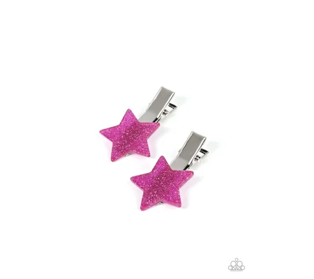 Sparkly Star Chart - Pink