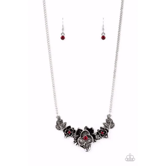 Botanical Breeze - Red