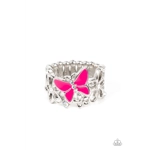 All FLUTTERED Up - Pink