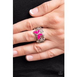 All FLUTTERED Up - Pink