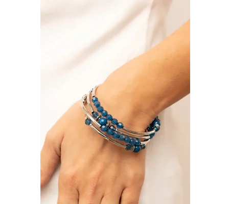 Whimsically Whirly-Blue
