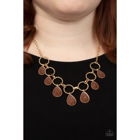 Golden Glimmer - Brown