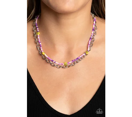 Happy Looks Good on You - Purple