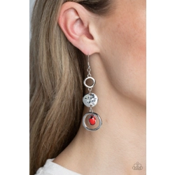 Marble Montage - Red