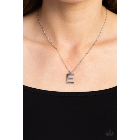 Leave Your Initials - Silver - E