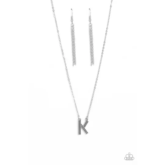 Leave Your Initials - Silver - K