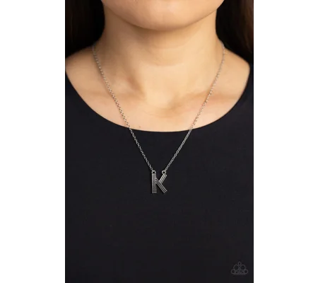 Leave Your Initials - Silver - K