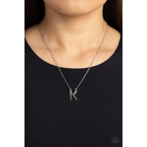 Leave Your Initials - Silver - K