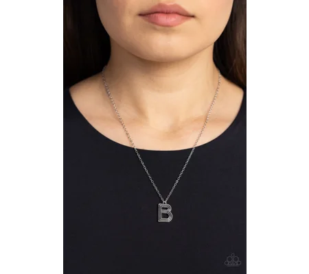Leave Your Initials - Silver - B