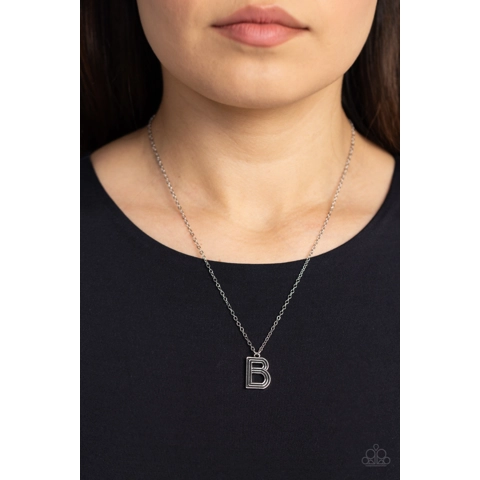 Leave Your Initials - Silver - B