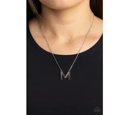 Leave Your Initials - Silver - M