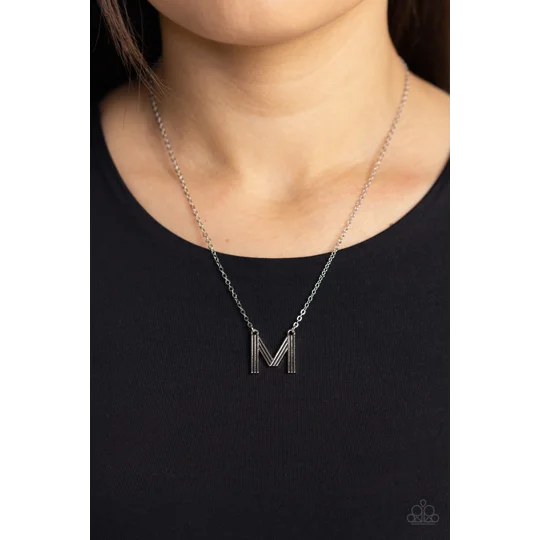 Leave Your Initials - Silver - M