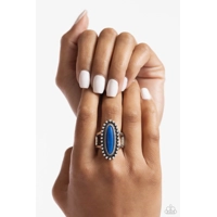 Oblong Occasion - Blue