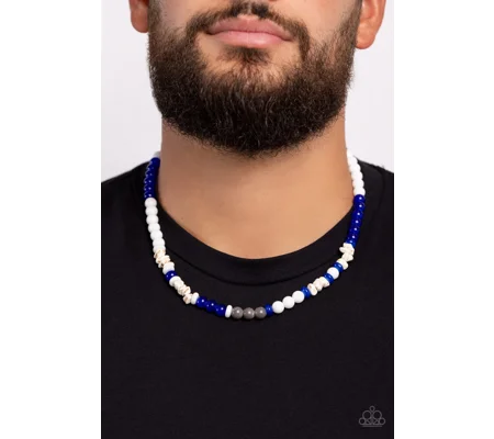 Beaded Bravery - Blue