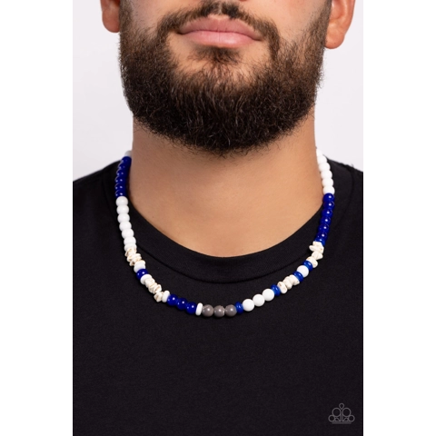 Beaded Bravery - Blue