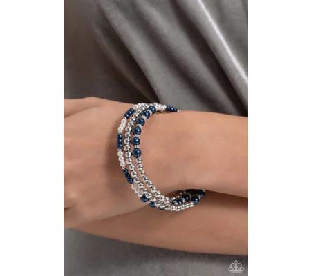 Stylish Bracelet Just SASSING Through - Blue