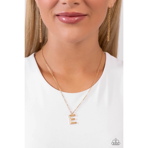 Leave Your Initials - Gold - E