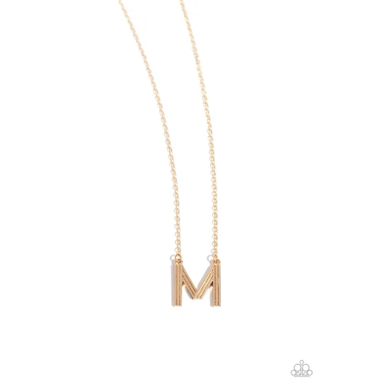 Leave Your Initials - Gold - M