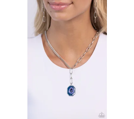 Hexagonal Hallmark - Blue