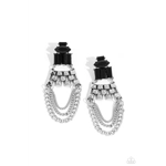 Dangling Art Deco - Black