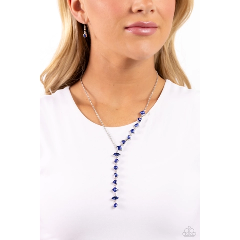 Diagonal Daydream - Blue