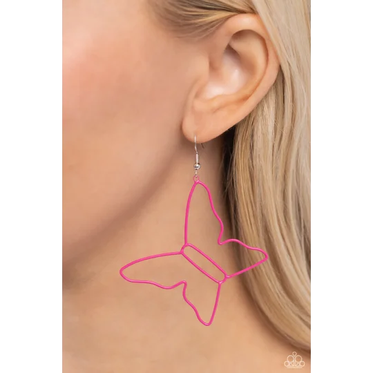 Soaring Silhouettes - Pink