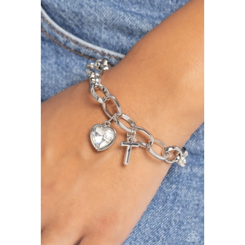 Guess Now Its INITIAL - White - T