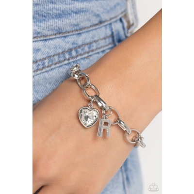 Guess Now Its INITIAL - White - R