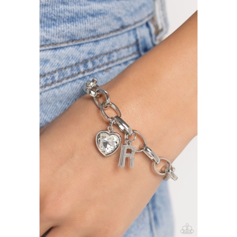 Guess Now Its INITIAL - White - R