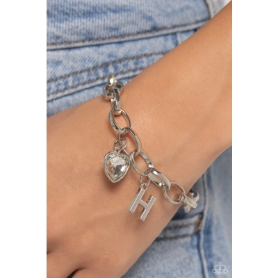 Guess Now Its INITIAL - White - H