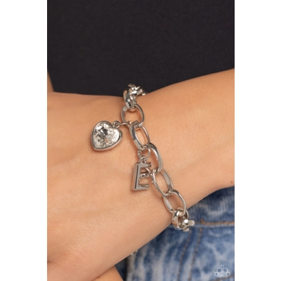 Guess Now Its INITIAL - White - E