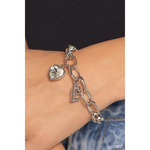 Guess Now Its INITIAL - White - E