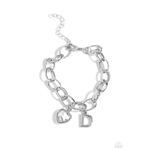 Guess Now Its INITIAL - White - D