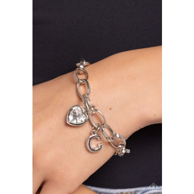 Guess Now Its INITIAL - White - C