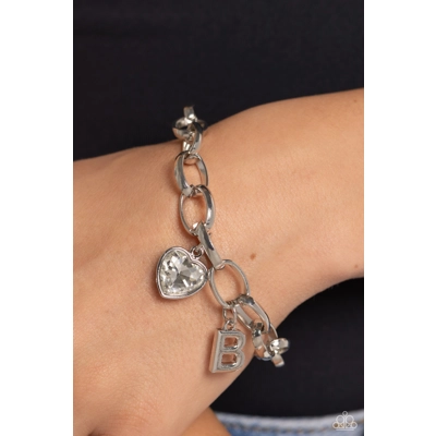 Guess Now Its INITIAL - White - B