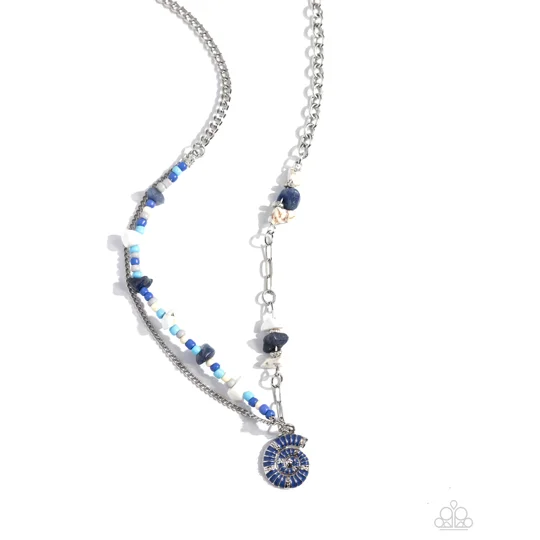 Spiraling Seafloor - Blue