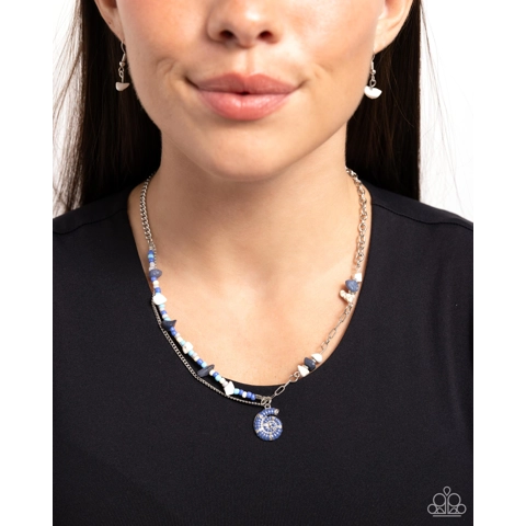 Spiraling Seafloor - Blue