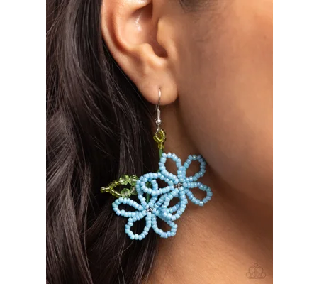 Beaded Blooms - Blue