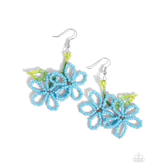 Beaded Blooms - Blue